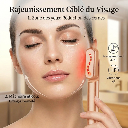 Appareil soin visage anti-âge Claria Glow rechargeable USB compact